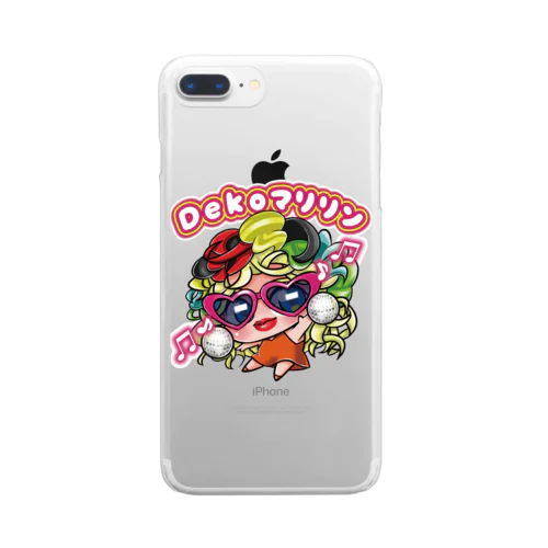 Dekoマリリン Clear Smartphone Case