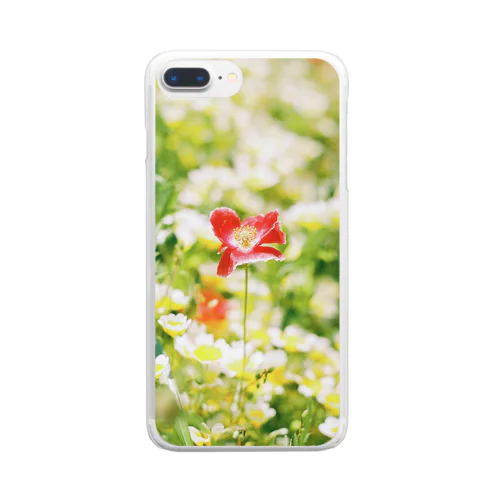 麗春花 Clear Smartphone Case