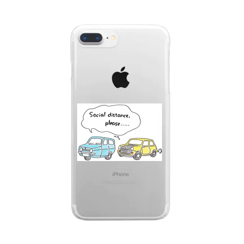 可哀想なロビン Clear Smartphone Case