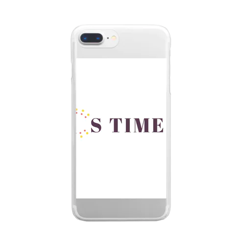 S TIME  Clear Smartphone Case