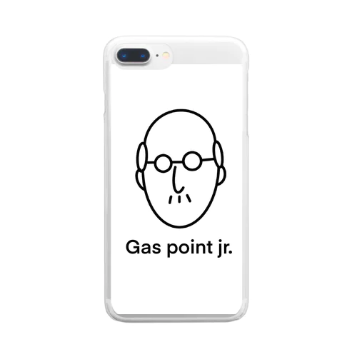 Gas point jr クリアスマホケース