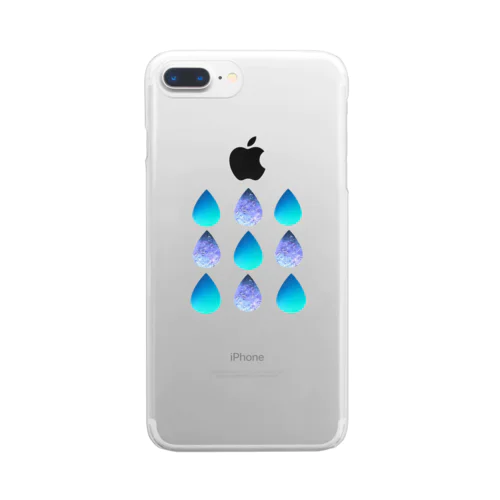 Jewel drops Clear Smartphone Case