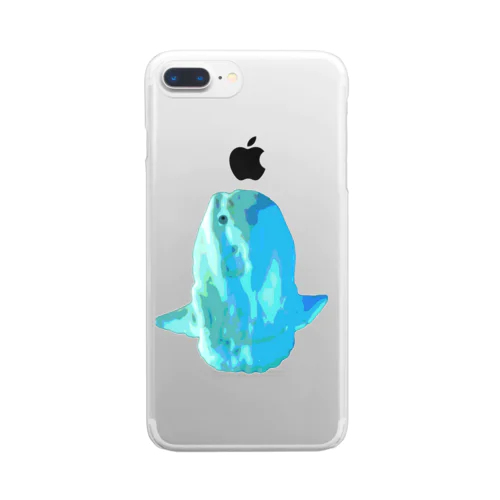 海(マンボウ) Clear Smartphone Case