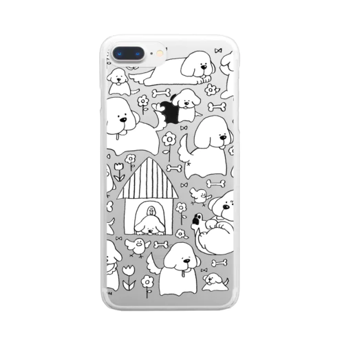 いぬけんいぬけん！ Clear Smartphone Case