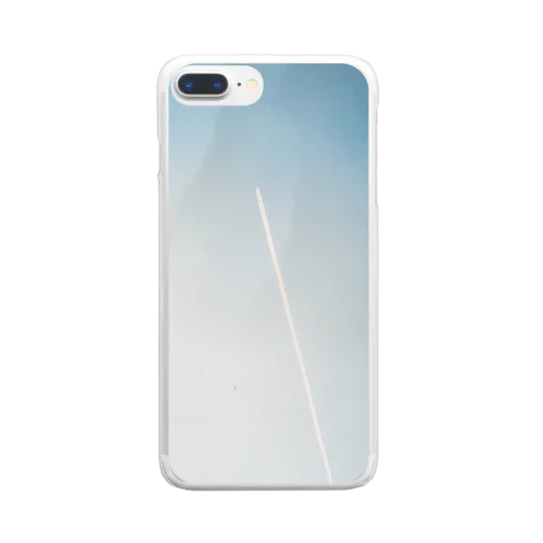 ウィーンの夕方の空 Clear Smartphone Case