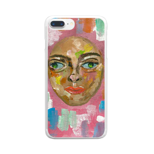 colorful Clear Smartphone Case