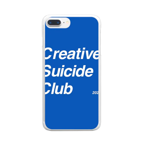 Creative Suicide Club クリアスマホケース