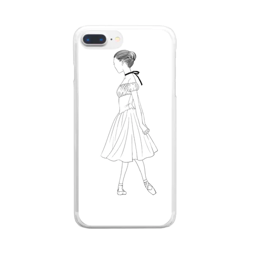 バレリーナ Clear Smartphone Case