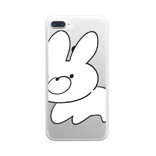 うさちゃん Clear Smartphone Case