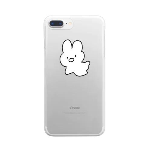 うさちゃんセカンド Clear Smartphone Case