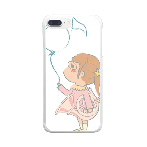 はるの乙女 Clear Smartphone Case