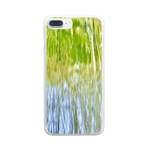 Green water  Clear Smartphone Case