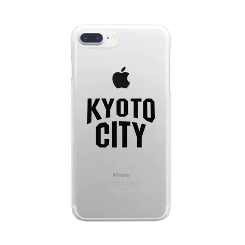 京都　KYOTO　キョウトシティ Clear Smartphone Case