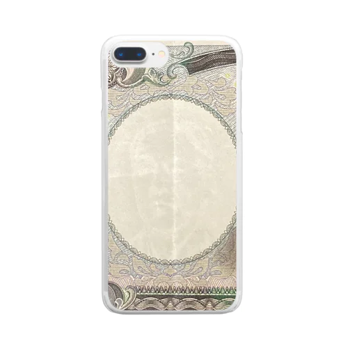 諭吉くん Clear Smartphone Case