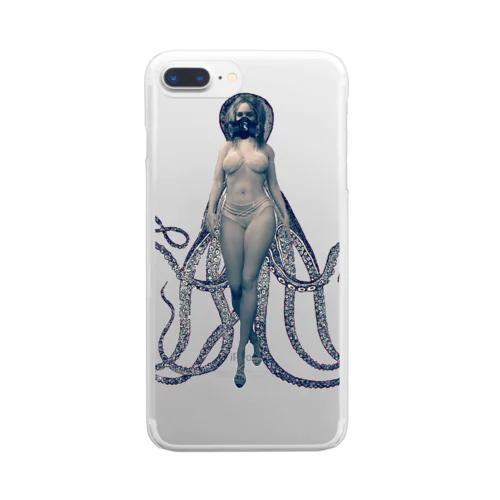 Cthulhu Girl Clear Smartphone Case