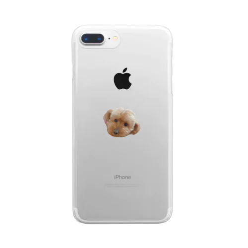 犬のスマホケース Clear Smartphone Case