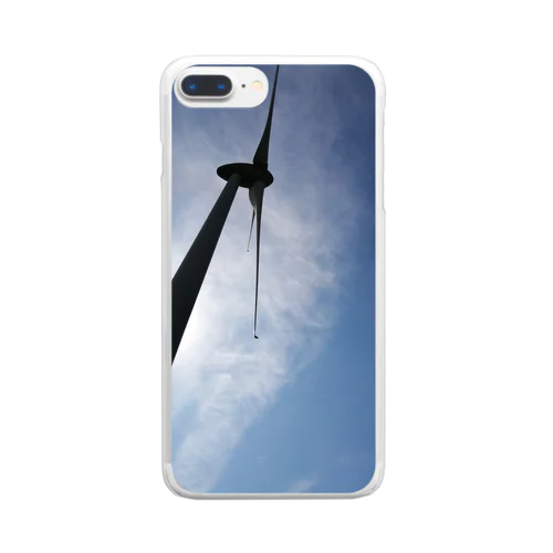 Wind generator Clear Smartphone Case