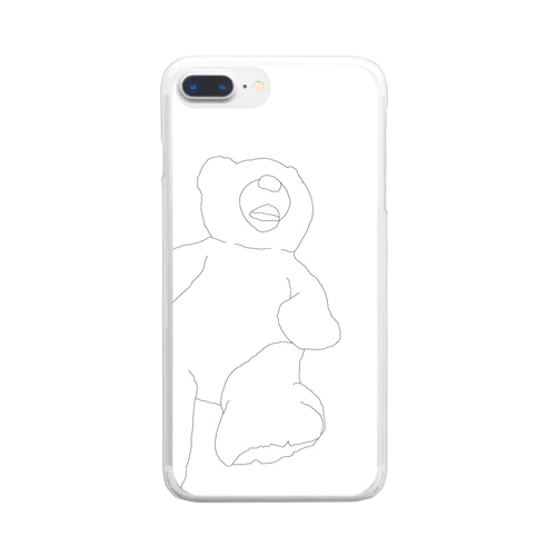 my bear Clear Smartphone Case