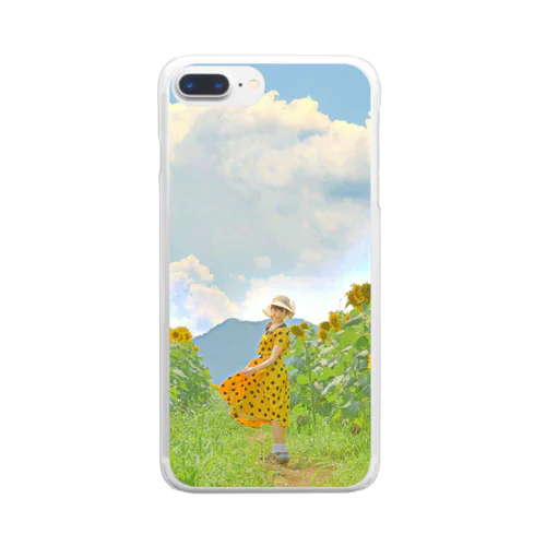 夏の思い出 Clear Smartphone Case