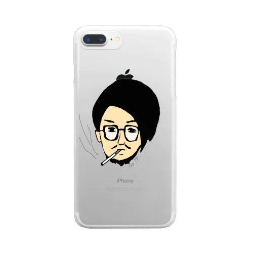 九十九さん。(渋い大人ver) Clear Smartphone Case