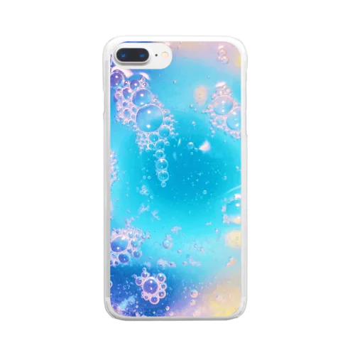 ラムネの宇宙 Clear Smartphone Case