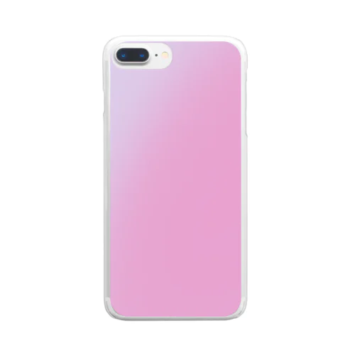 パステルglow Clear Smartphone Case