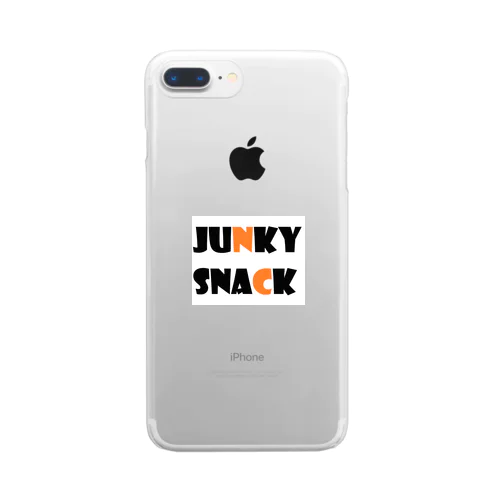 JUNKY SNACK　006－2 Clear Smartphone Case