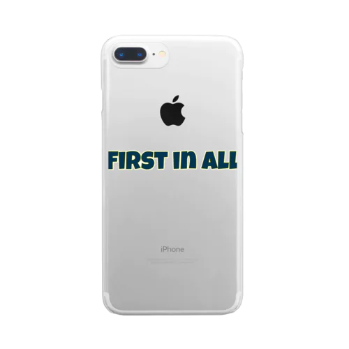 First in all  Clear Smartphone Case