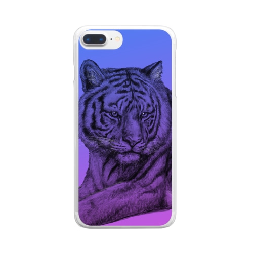 TIGER Clear Smartphone Case