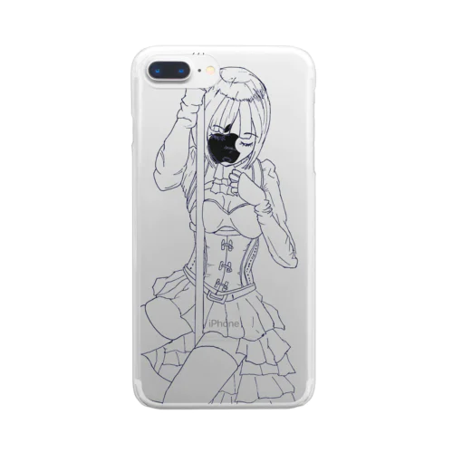 ポール Clear Smartphone Case