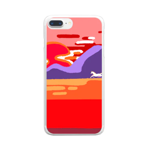 sunset Clear Smartphone Case