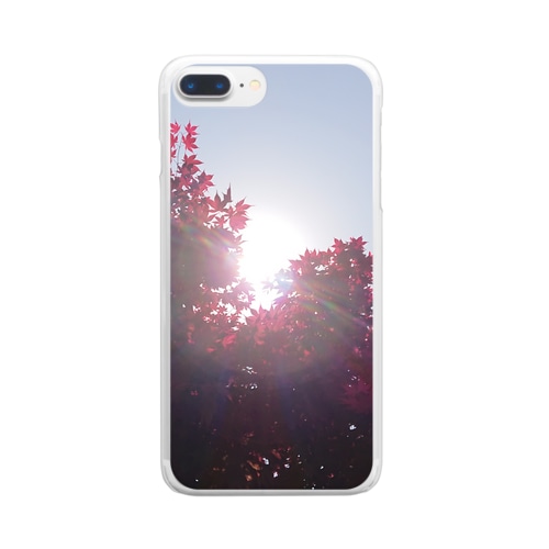 もみじ Clear Smartphone Case