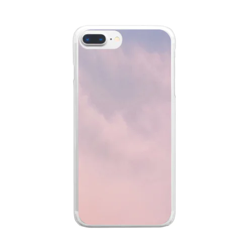 ファンタジーな空 Clear Smartphone Case