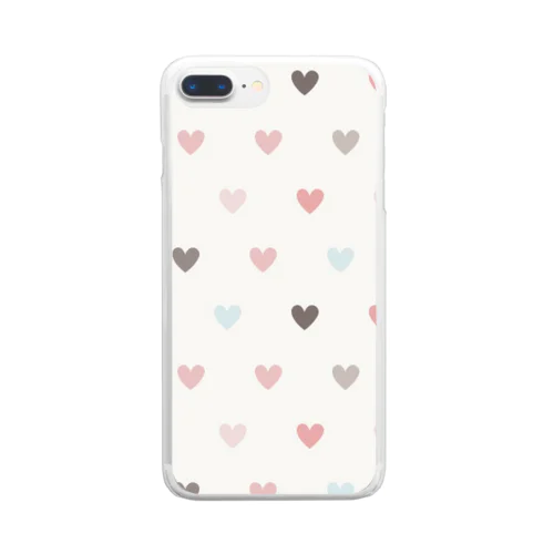 Heart Clear Smartphone Case