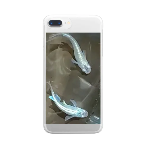 みゆきメダカ Clear Smartphone Case