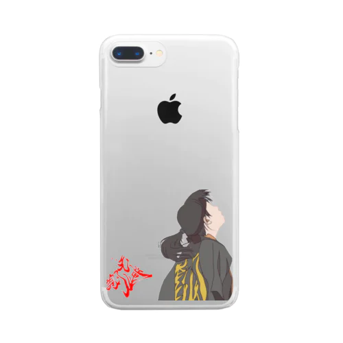 天翔童 iPhoneケース Clear Smartphone Case