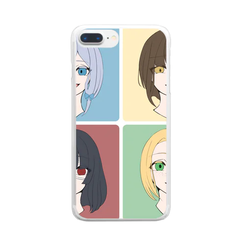 夢みがち少女a Clear Smartphone Case