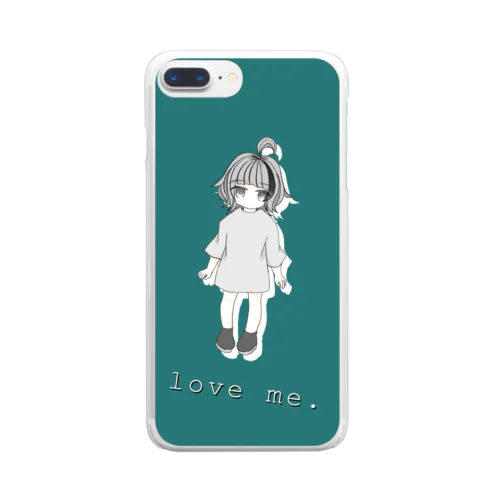 らぶみぃ。 Clear Smartphone Case