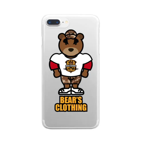 bear's clohting Clear Smartphone Case