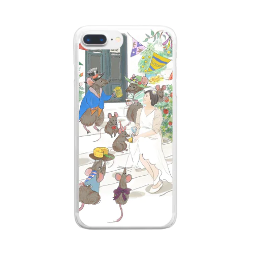 まい専用 Clear Smartphone Case