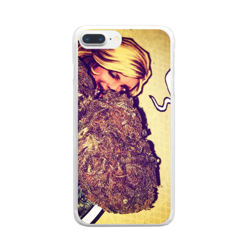 weed girl Clear Smartphone Case