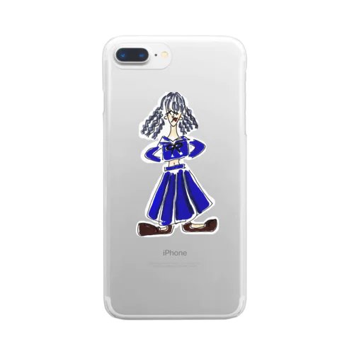 すけばんシリーズ Clear Smartphone Case