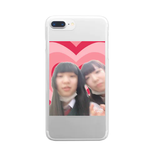 なるみとゆあ Clear Smartphone Case