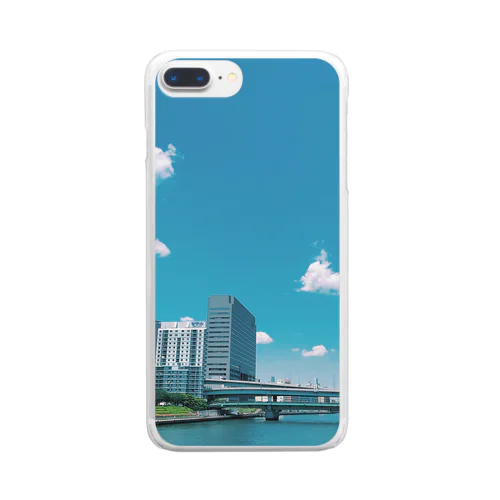 東京キリトリセカイ Clear Smartphone Case