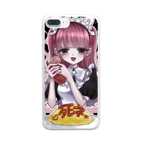 冥土さん Clear Smartphone Case