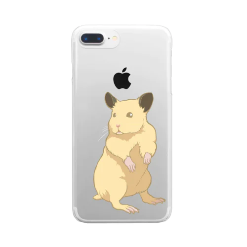 キンクマハムスター01 Clear Smartphone Case