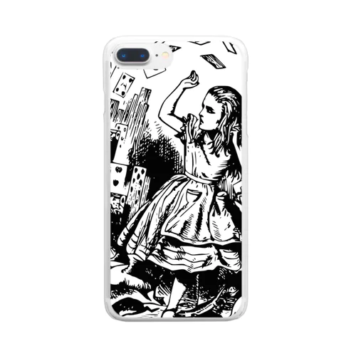 不思議の国のアリス Clear Smartphone Case