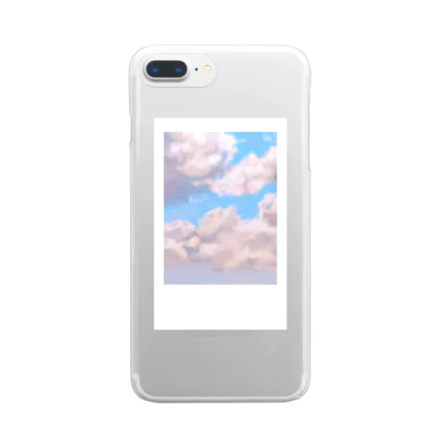 Polaroid: slightly cloudy Clear Smartphone Case