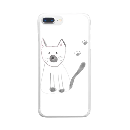 ぼくときみ Clear Smartphone Case