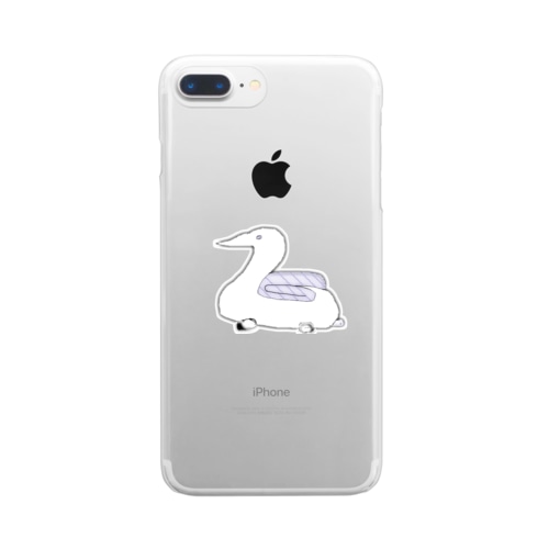 近未来カー Clear Smartphone Case
